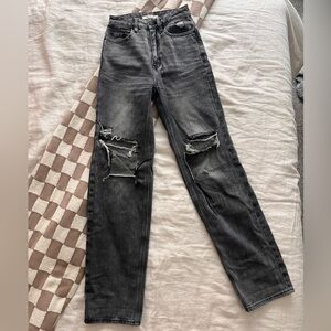 Pacsun 90’s Boyfriend Washed Black Jeans